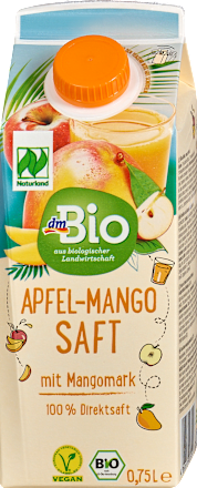 Bio jabolčni sok z mangovo kašo dmBio