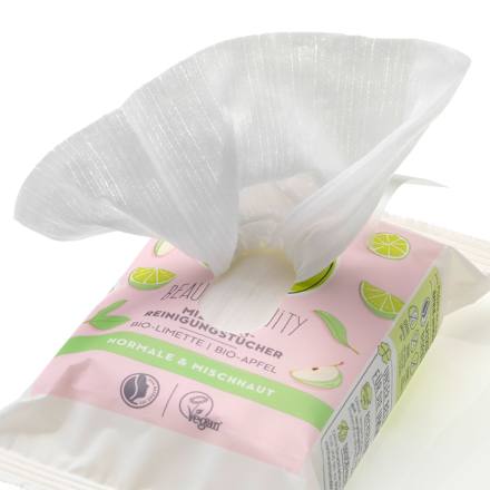 Beauty & Fruity Mizellen-Reinigungstücher alverde NATURKOSMETIK