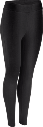 Baumwoll-Leggings Damen schwarz, Gr. 38/40 nur die