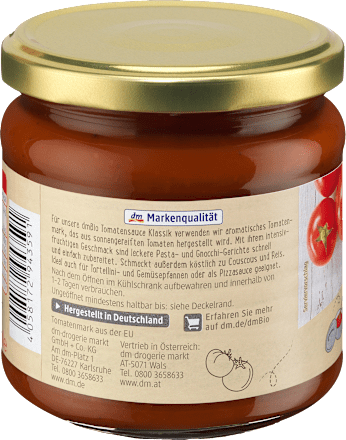 Paradajz sos klasik  dmBio