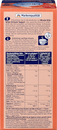 Kräutertee "Immune Support" mit Vitamin C (25 Beutel) Mivolis