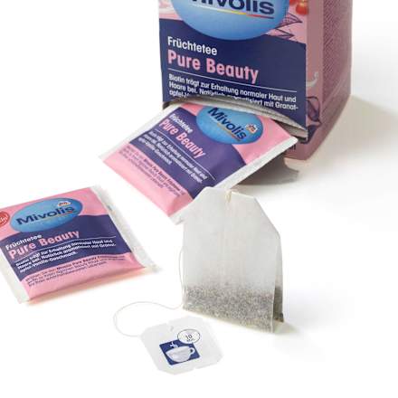Früchtetee "Pure Beauty" mit Biotin (25 Beutel) Mivolis