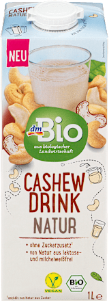 Pflanzendrink, Cashew natur dmBio