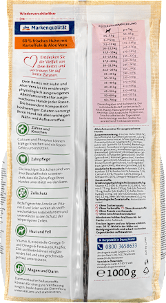 Trockenfutter für Hunde, Naturverliebt mit 60 % frischem Huhn & Aloe Vera Dein Bestes