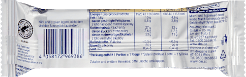 Baton proteinowy 50%, chrupki i biała czekolada w białej czekoladzie Sportness
