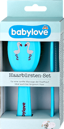 Комплект гребен и четка за коса babylove