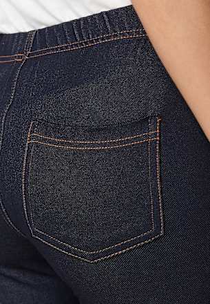 Treggings in Jeans-Optik blau Gr. 38/40 nur die