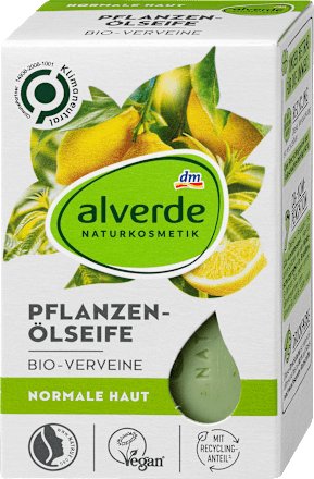 Trdo rastlinsko oljno milo alverde NATURKOSMETIK