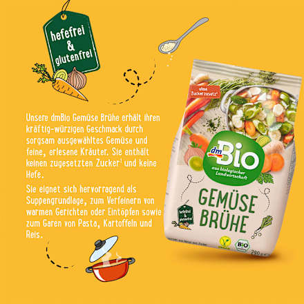 Gemüsebrühe dmBio
