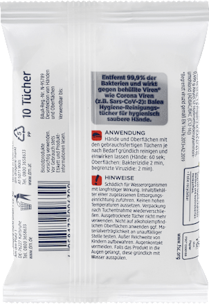 Hygiene Reinigungstücher  Balea