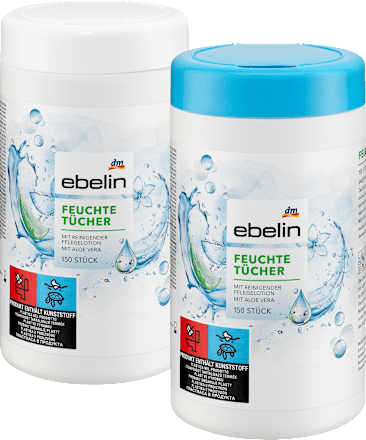 Feuchte Tücher Box sortiert ebelin
