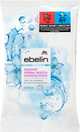 Waschhandschuhe Einmal feucht ebelin