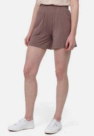 Lounge Shorts aus Viskose braun Gr. 36/38 nur die