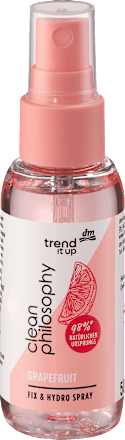 Fixačný sprej clean philosophy Fix & Hydro Grapefruit trend !t up