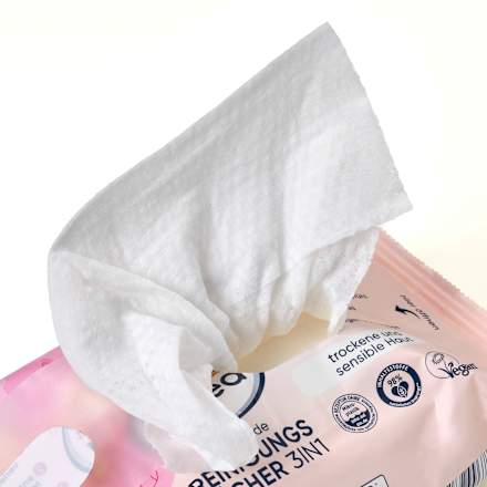 Vlažne maramice za čišćenje lica za suhu i osjetljivu kožu Balea