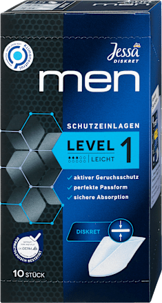 men ulošci za inkontinenciju – mini Jessa DISKRET