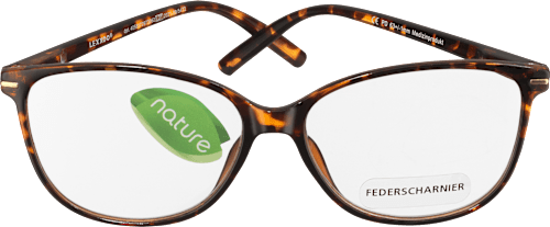 Očala za branje nature, dioptrija: +2,00, rjava visiomax