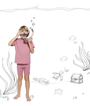 Anouk T-Shirt mit Badge, rosa, Gr. 128 Anouk natubini