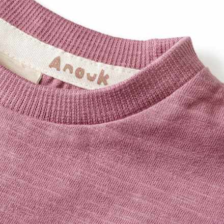 Anouk T-Shirt mit Badge, rosa, Gr. 128 Anouk natubini