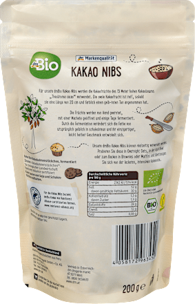 Ziarna kakaowca, kruszone dmBio