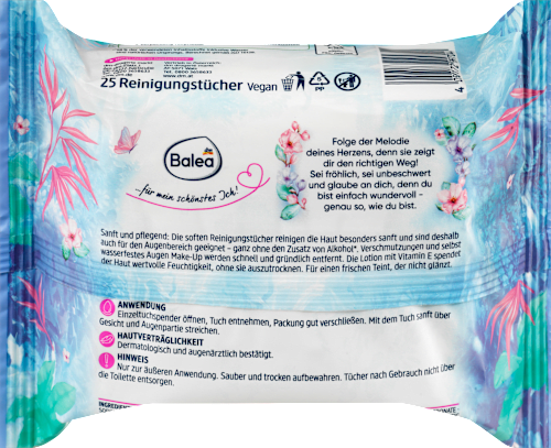 Abschminktücher Soft Happy Melody  Balea