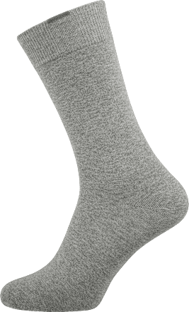 Passt perfekt Socken Herren hellgrau, Größe 39-42 (3 Paar) nur der