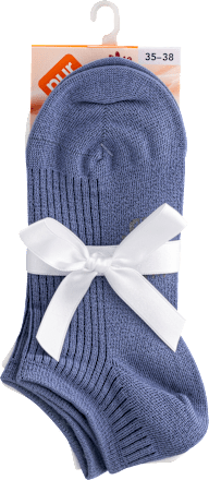 Sneaker Socken lila und weiß, Gr. 35 - 38 (2 Paar) nur die
