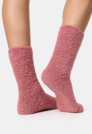 Socken supersoft rosa, Gr. 35 - 38 (1 Paar) nur die