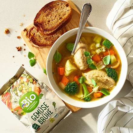 Gemüsebrühe Nachfüllbeutel dmBio