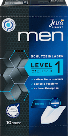 men ulošci za inkontinenciju – mini Jessa DISKRET