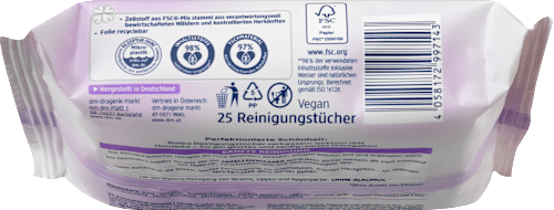 čisticí pleťové ubrousky s micelární vodou  Balea