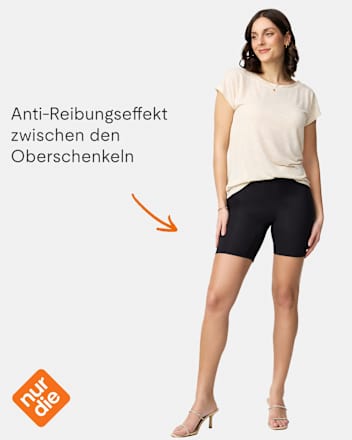 Shorts Reibungslos schwarz Gr. 40/42 nur die
