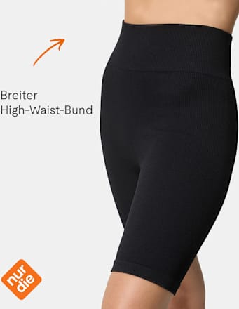 Shorts in Ripp-Optik schwarz Gr. 36/38 nur die