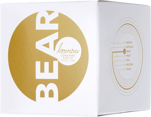Kondome Bear, Breite 60mm loovara INTIMATE