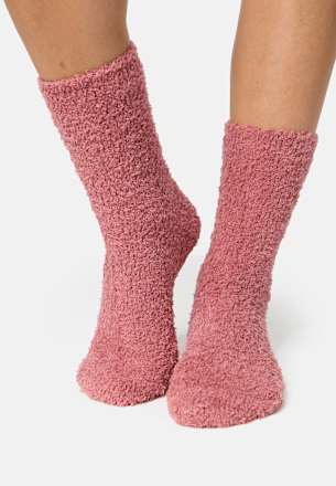 Socken supersoft rosa, Gr. 35 - 38 (1 Paar) nur die