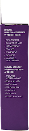 Frauenkondome, latexfrei loovara INTIMATE