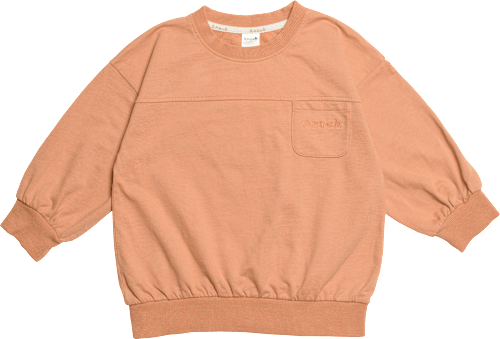 Anouk Sweatshirt mit Affi-Applikation, orange, Gr. 116 Anouk natubini