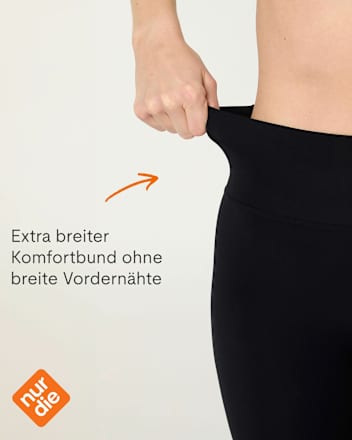 Leggings Soft-Touch schwarz Gr. 40/42 nur die