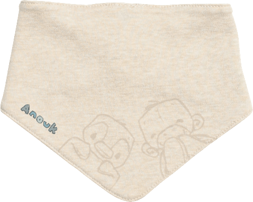 Anouk Halstuch mit Affi- & Anouk-Motiv, beige Anouk natubini