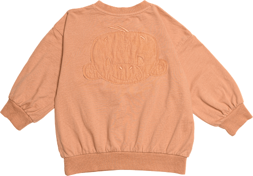 Anouk Sweatshirt mit Affi-Applikation, orange, Gr. 116 Anouk natubini