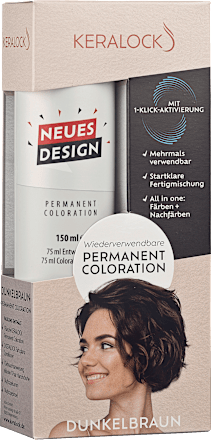 Permanent Coloration - Dunkelbraun Keralock