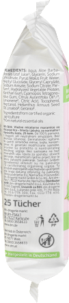 Chusteczki oczyszczające Beauty&Fruity alverde NATURKOSMETIK
