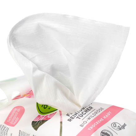 Reinigungstücher Bio-Wildrose  alverde NATURKOSMETIK