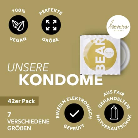 Kondome Bear, Breite 60mm loovara INTIMATE