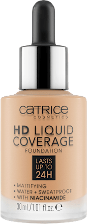 Foundation Liquid HD Coverage Waterproof 42 Sandy Rose CATRICE