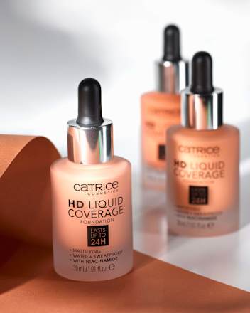 Foundation Liquid HD Coverage Waterproof 42 Sandy Rose CATRICE