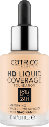 Foundation HD Liquid Coverage 002 Porcelain Beige CATRICE