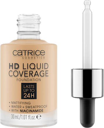 HD Liquid Coverage tekući puder – 036 Hazelnut Beige CATRICE