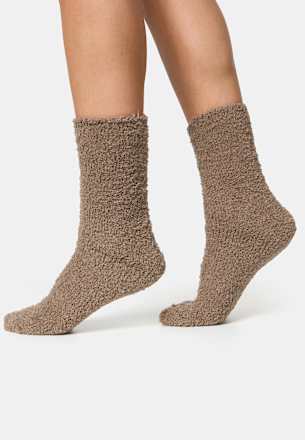 Socken Supersoft braun Gr. 39-42 nur die