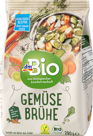 Brodo di verdure bio confezione ricarica dmBio